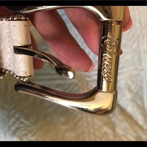 GUESS Rhinestone Belt